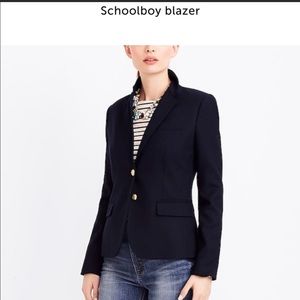 J.Crew schoolboy blazer Navy 10 wool